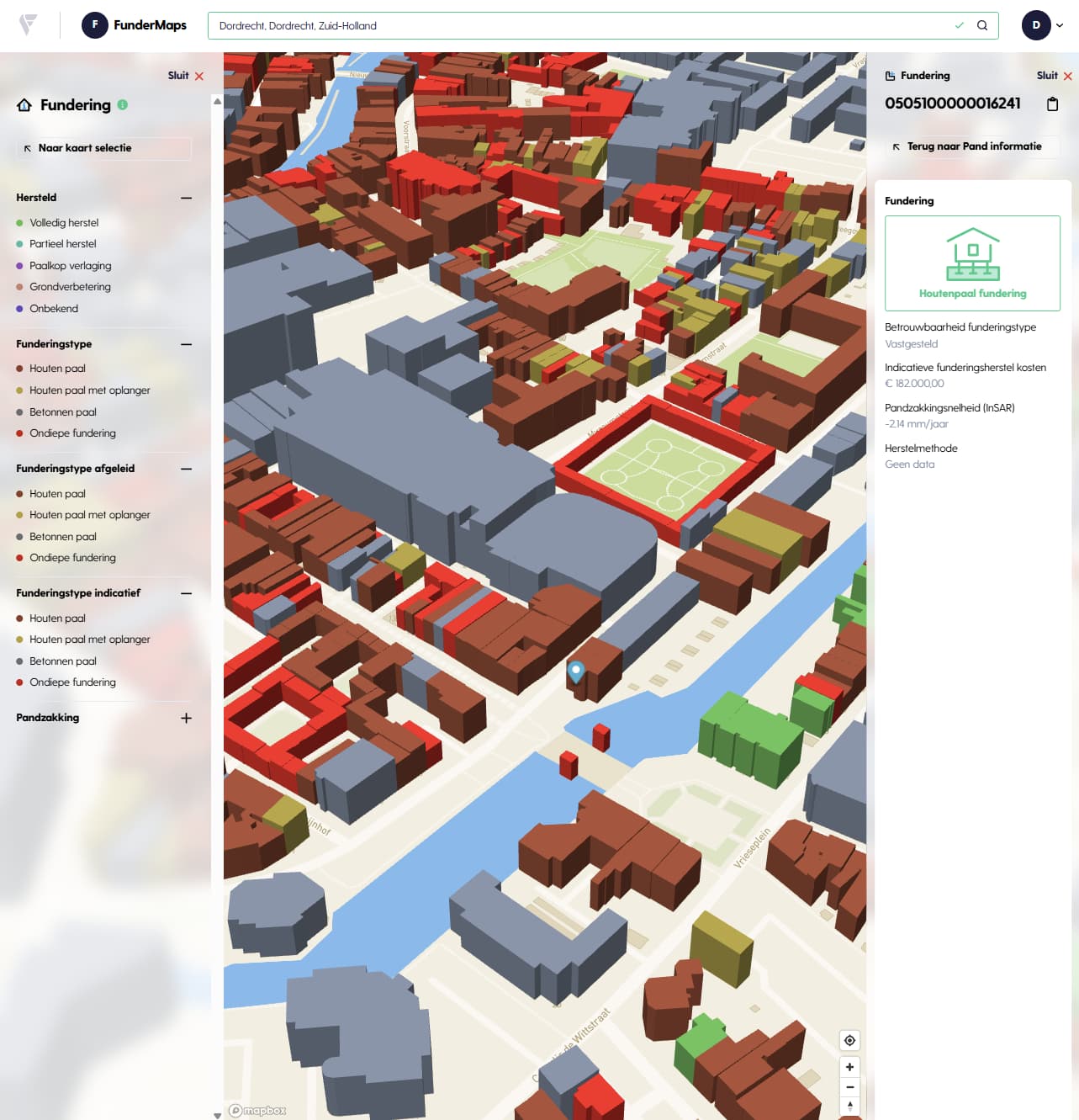 FunderMaps kaartvisual